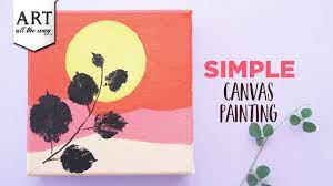 easy canvas paintings