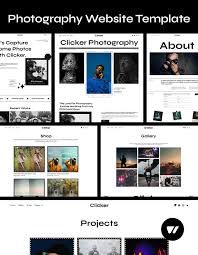 photographer homepage