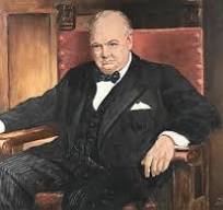 winston churchill painting