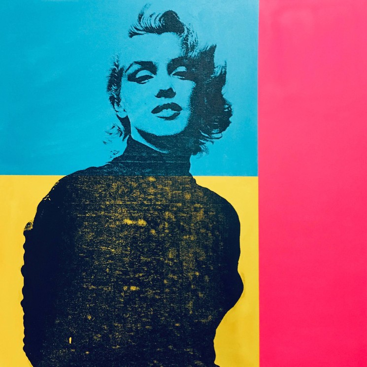 marilyn monroe painting
