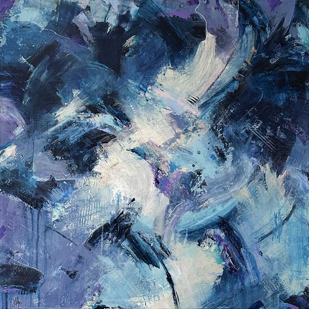 large framed artwork