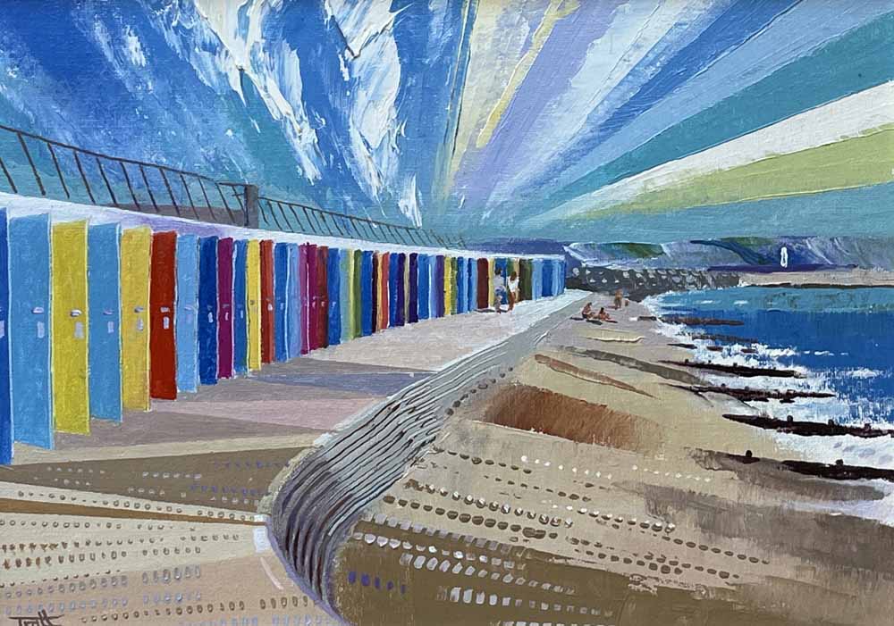 beach painting