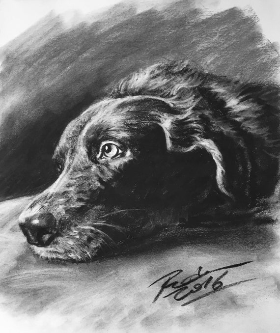 charcoal artwork