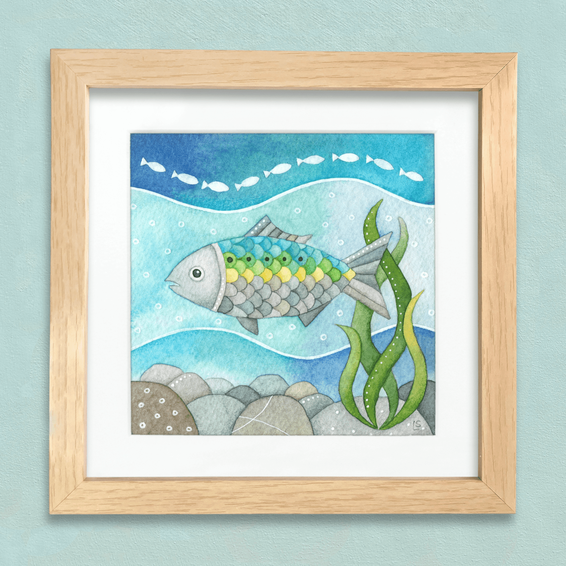 fish artwork