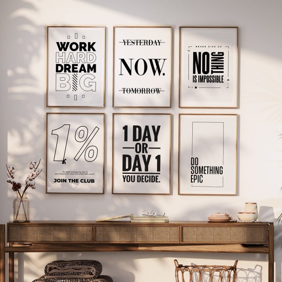 inspirational wall art