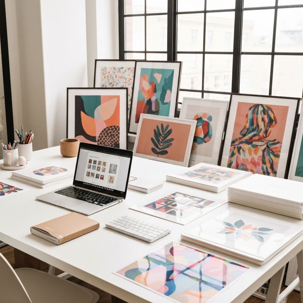 selling art on etsy