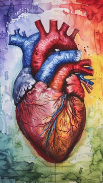 heart painting