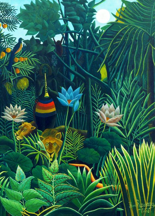 henri rousseau paintings