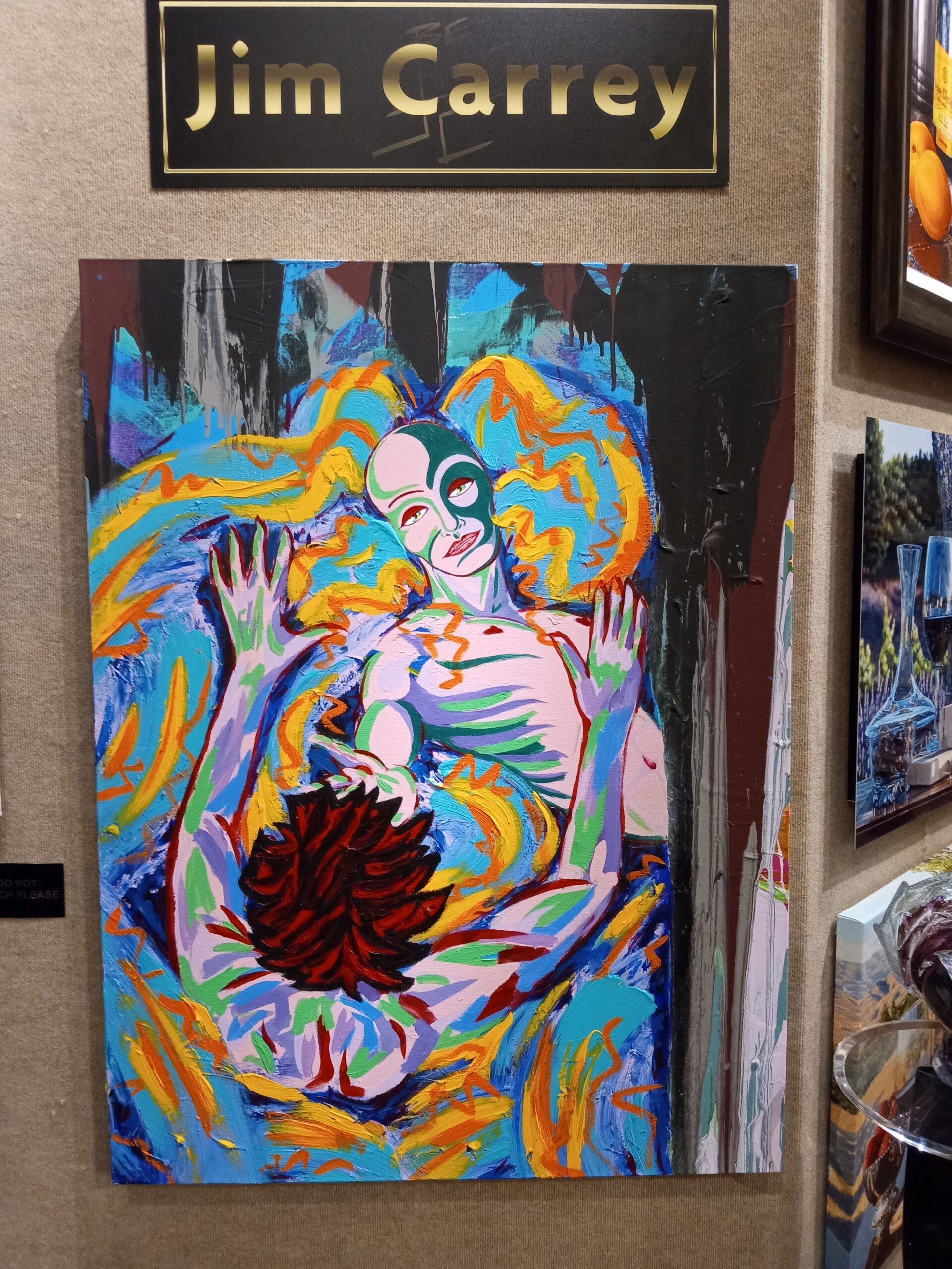 jim carrey art for sale