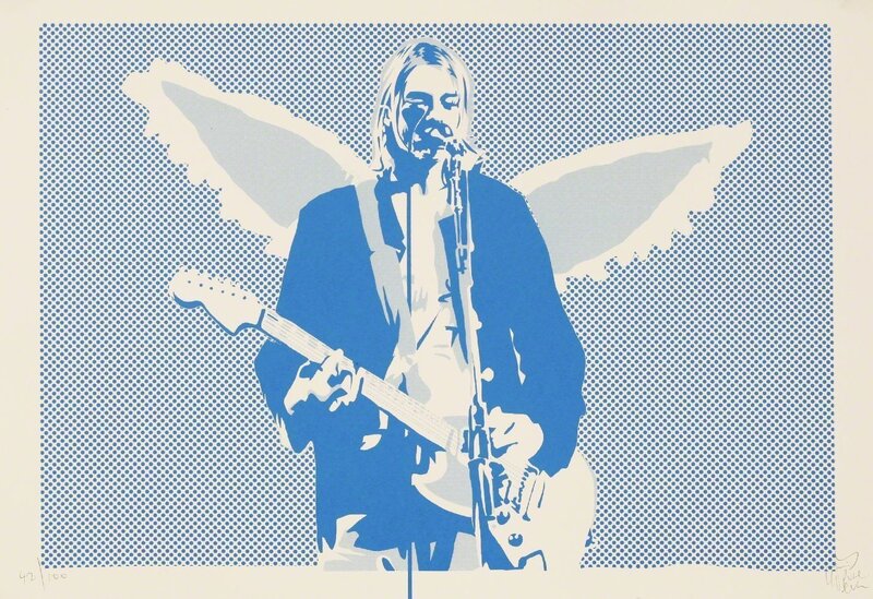 kurt cobain paintings