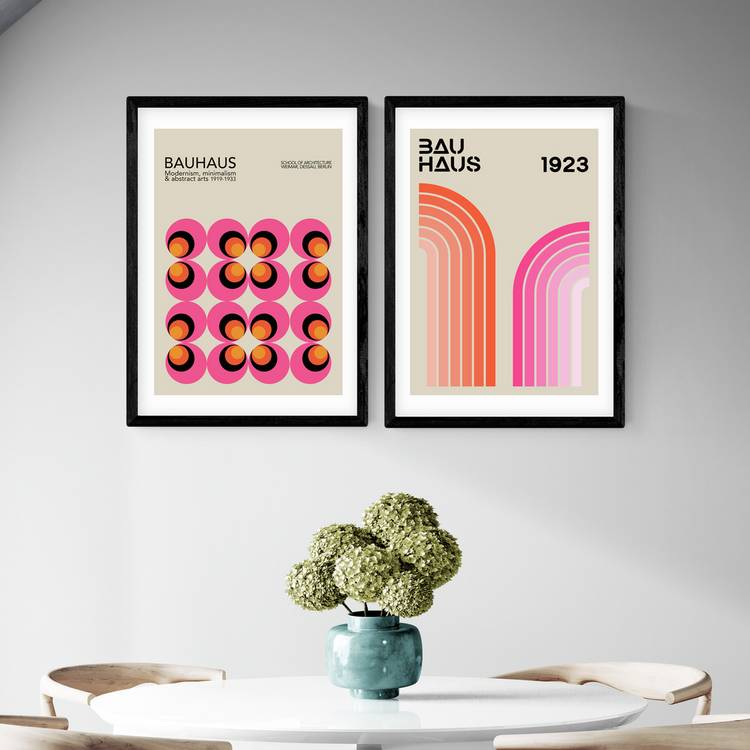black framed prints