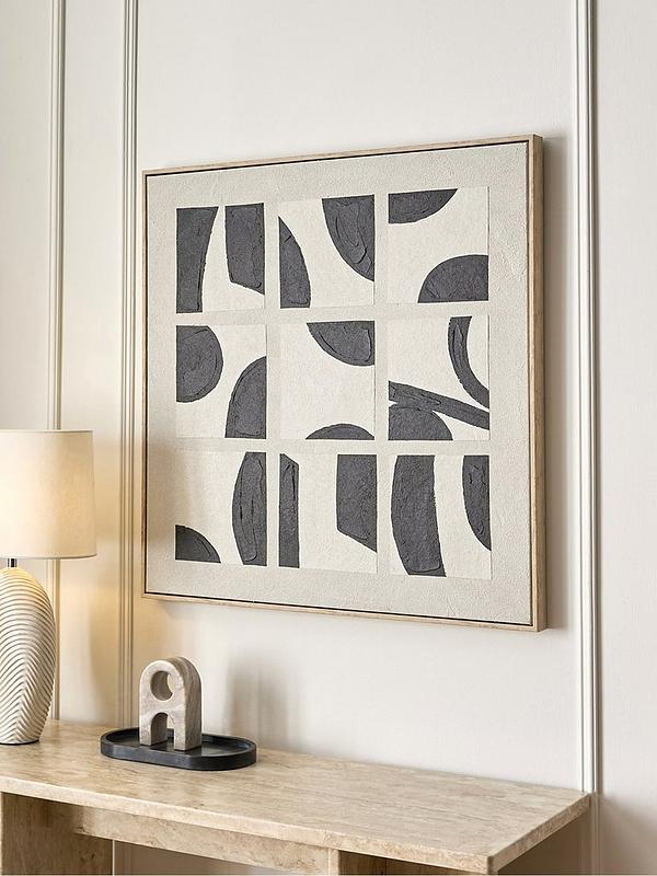 black wall art