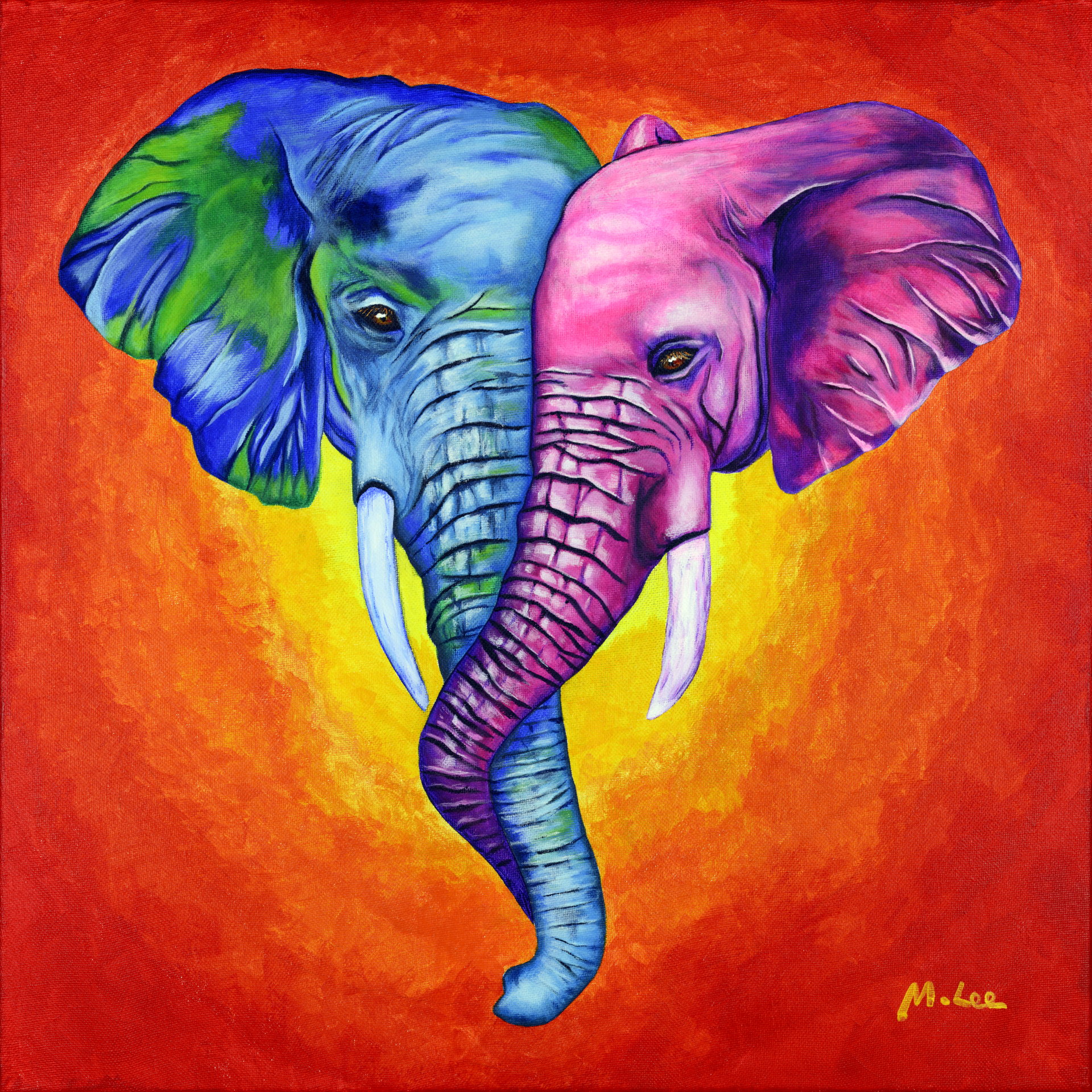 elephant artwork