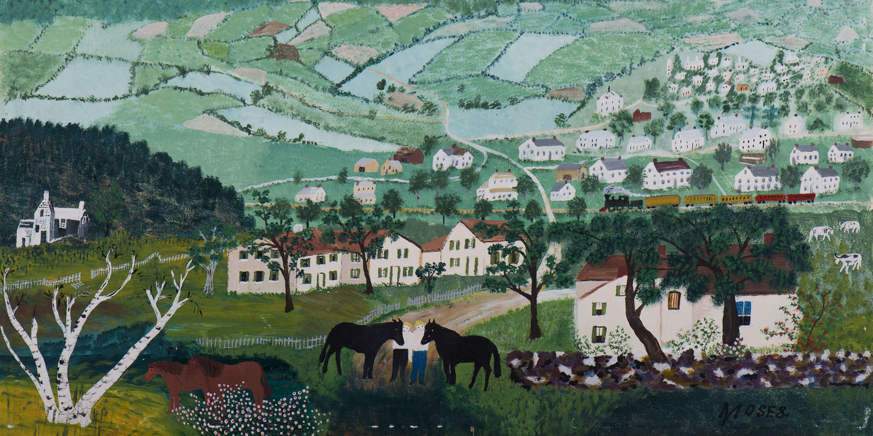 grandma moses paintings