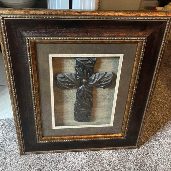 rustic framed wall art