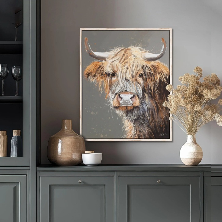 small framed wall art